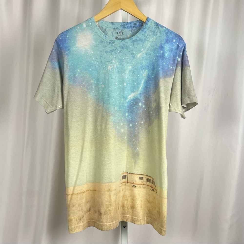 IML Breaking Bag Large RV Galaxy Graphic Tee Show Netflix Camper Outdoor Camp
